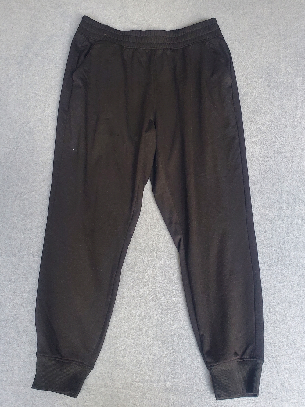 Athletic Works Black Mens Jogger Sweatpants
